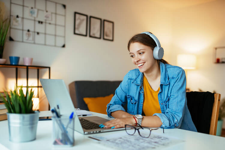 Online-Unterricht Videokonferenz